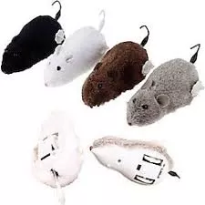 Kurmalı Fare Kedi Oyuncağı Hareketli ve 