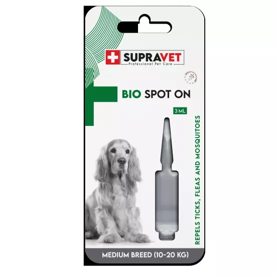 Supravet Köpek Derı Ve Tüy Bakım Yağı Ense Damlası 10-20 Kg 1 Adet