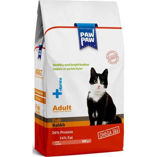 Paw Paw Balıklı Yetişkin Kedi Maması 15 Kg
