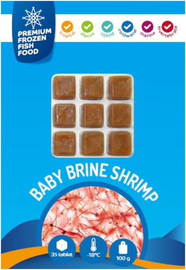RDM Premium Frozen Fish Food Baby Brine Shrimp 100gr 35adet