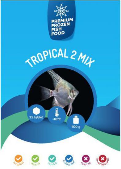 RDM Premium Frozen Fish Food Tropical 2 Mix 100gr 35adet