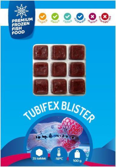 RDM Premium Frozen Fish Food Tubifex 100gr 35adet