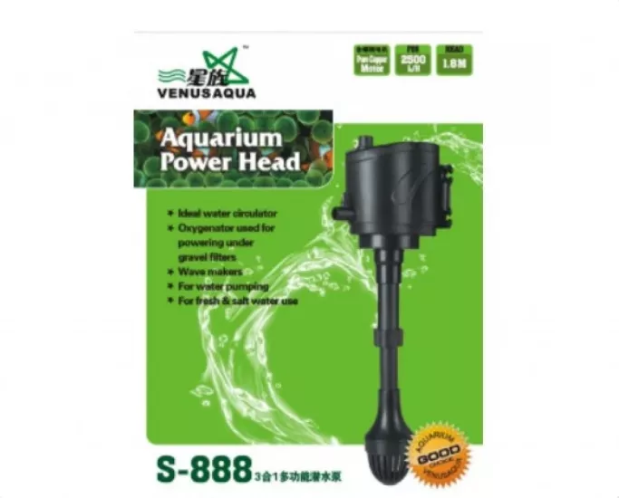 S-888 Venusaqua Akvaryum Tepe Filtre Motoru 35w