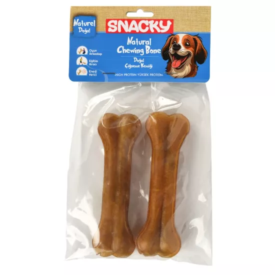 Snacky Nat Köpek Çiğneme Kemiği 13Cm 2Li 95Gr