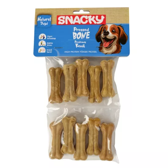 Snacky Nat Köpek Çiğneme Kemiği 5Cm 10Lu 110Grc