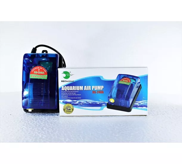 RS-248A Tek Çıkışlı Hava Motoru - Küçük Akvaryumlar İçin