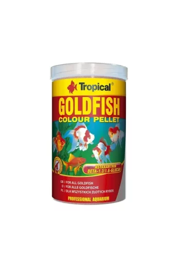 Tropıcal Goldfısh Colour Pellet Japon Balıkları Içın 250 ml