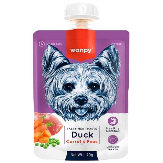 Wanpy Ördekli Köpek Et Ezmesi 90 Gr