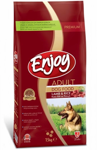 Enjoy%20Kuzu%20Etli%20Yetişkin%20Köpek%20Maması%2015%20Kg