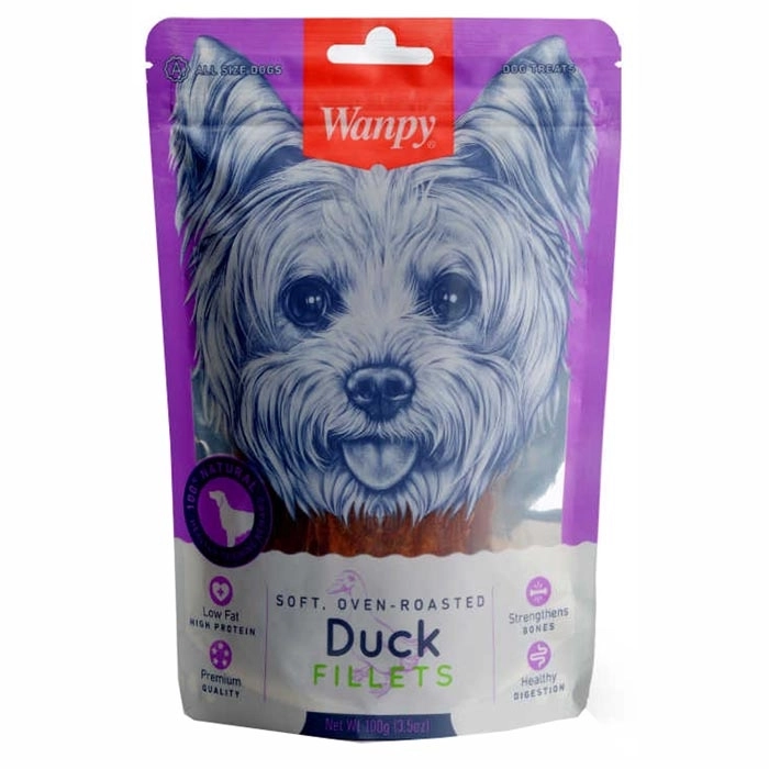 Wanpy%20Yumuşak%20Ördek%20Filetoları%20Köpek%20Ödülü%20100Gr